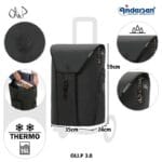 Andersen Shopping Trolley Royal Oli.P 3.0 — detail view Andersen Shopping Trolley Royal Oli.P 3.0 — detail view