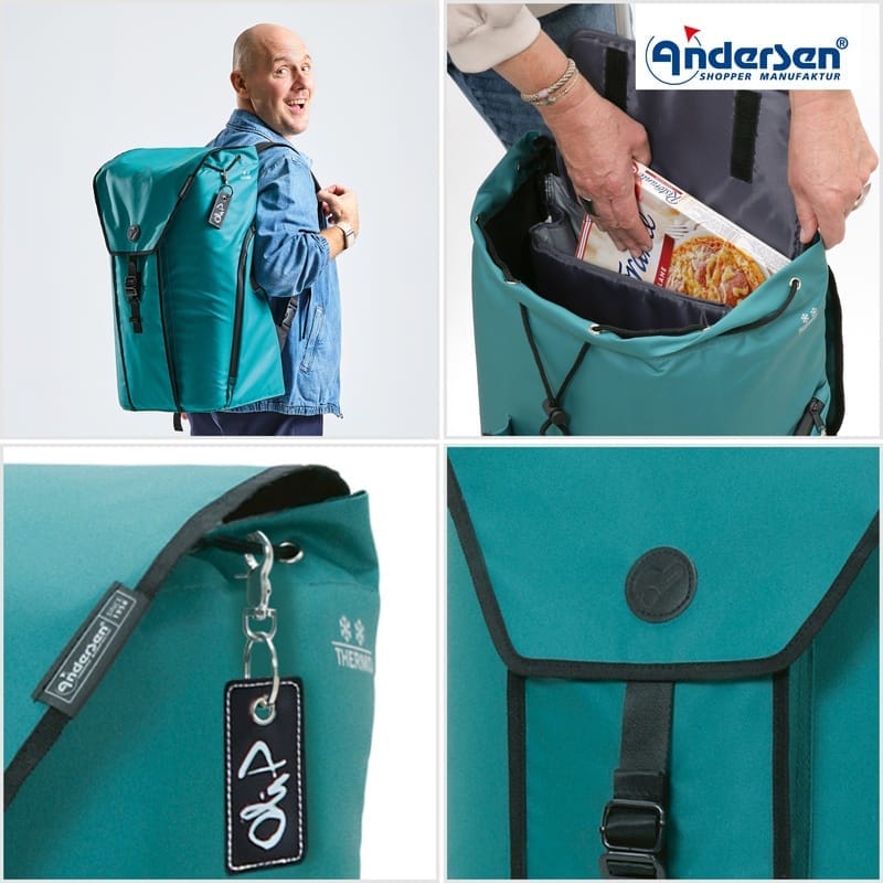Andersen Shopping Trolley Royal Oli.P 3.0 — detail view