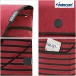Andersen Shopping Trolley Royal Jelke 25 cm Ball Bearing Wheels — back view