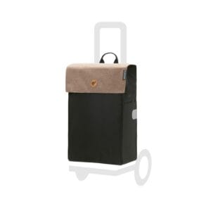 Andersen bag Hera Sand with black underdel and sand-coloured topp
