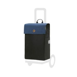 Andersen bag Hera blue with black underdel and blue topp