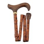 Gastrock Birdeye folding cane — handmade folding cane