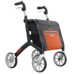 Trust Care Lets Shop Rollator — Black