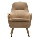 Trust Care Lets Sit Up - beige chair, front view Trust Care Lets Sit Up sit-to-stand chair in beige, front view