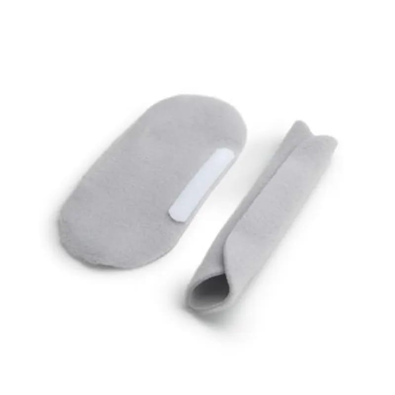 Philips DreamWear Soft Wraps — Pair Philips DreamWear soft wraps — pair of grey fabric sleeves with hook-and-loop closure for the DreamWear mask side straps