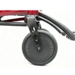 Profile Profile view with carbon fibre frame and battery