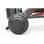 Rear drive wheel Close-up of the rear drive wheel and carbon fibre frame