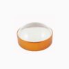 RBP Hybrid Stone magnifier – dome in clear acrylic in an orange metal ring that you place directly on the text