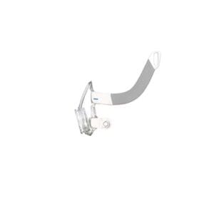 AirFit F20 non-magnetic mask frame – transparent frame with a hook in the lower arm instead of a magnet