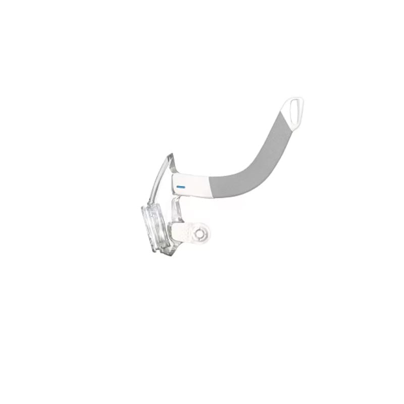 AirFit F20 non-magnetic mask frame – transparent frame with a hook in the lower arm instead of a magnet