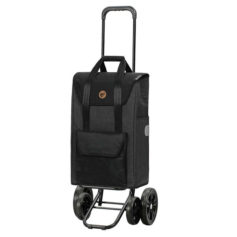 4-wheel shopping trolley for smooth use