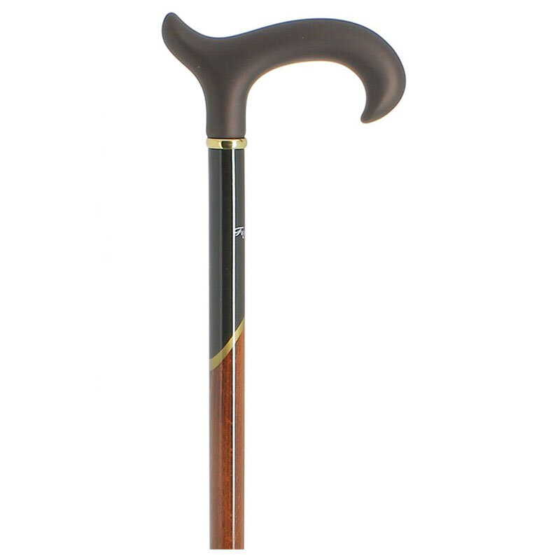 Elegant acrylic cane with glossy finish