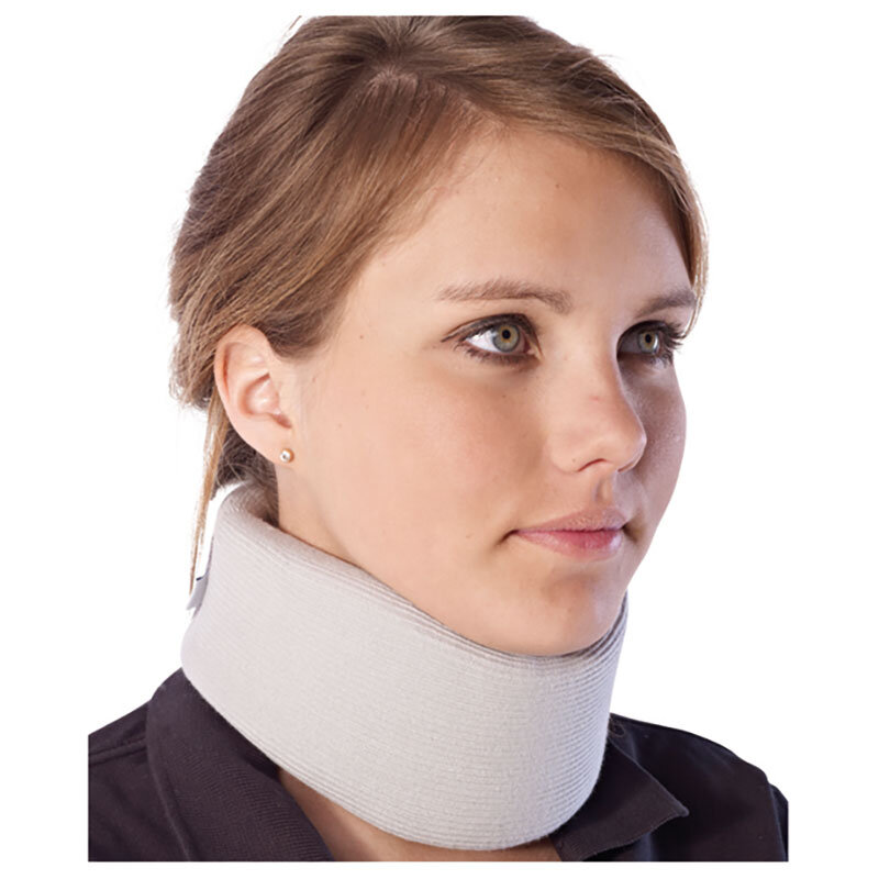 Anatomically designed neck collar for optimal relief