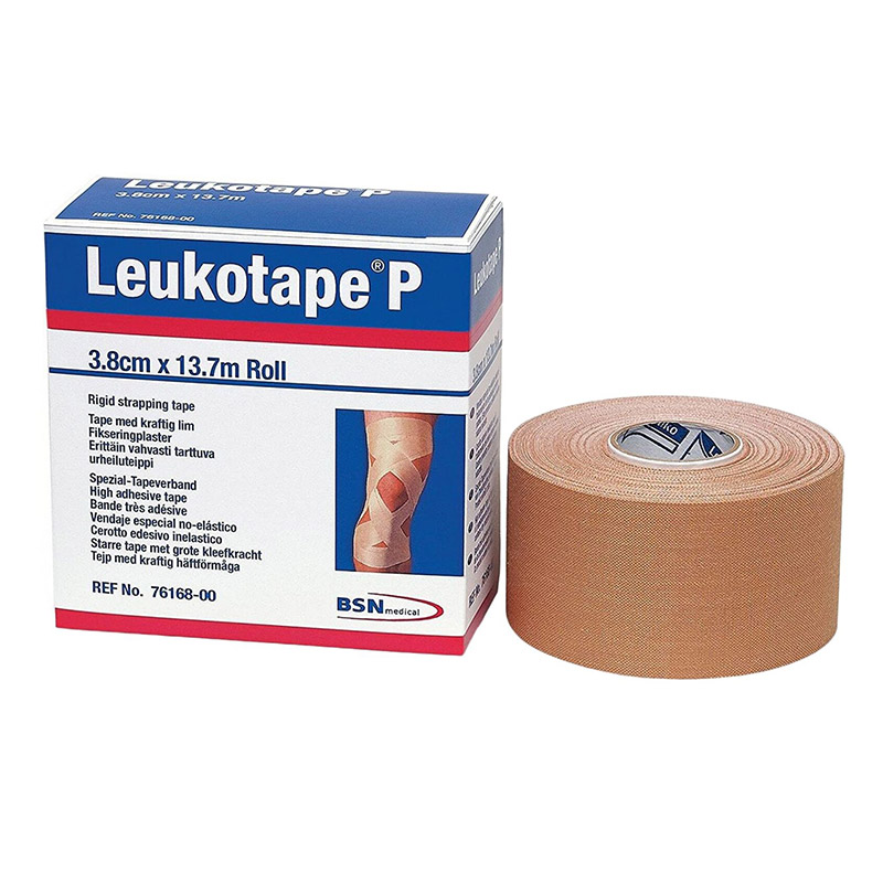 Leukotape P Sports Tape from Gula Rehab - for professional taping Leukotape P Sports Tape - quality tape for support and stability during training and rehabilitation