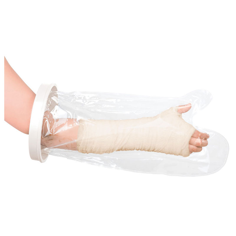 Vitility shower protection for half arm - protects cast and bandage against moisture during shower