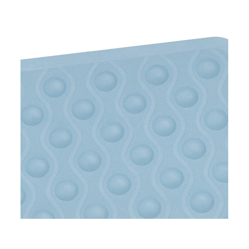 Premium shower mat with optimal slip resistance Non-slip shower mat with effective suction cups for safe showering