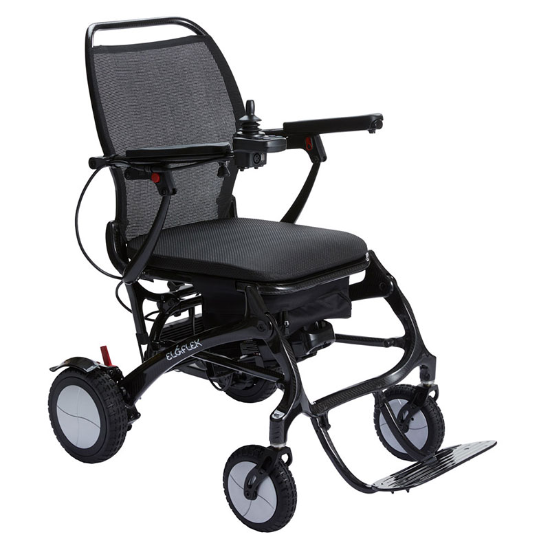 Ultra-light wheelchair in carbon fiber for easy transport and handling