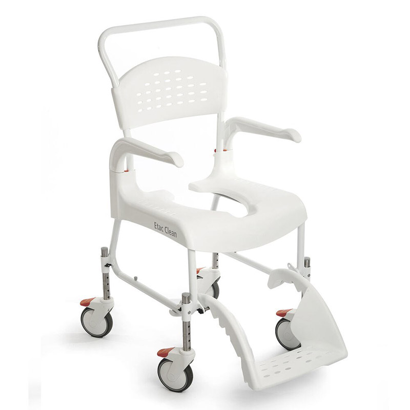 Etac Clean shower chair - height-adjustable model for comfortable showering