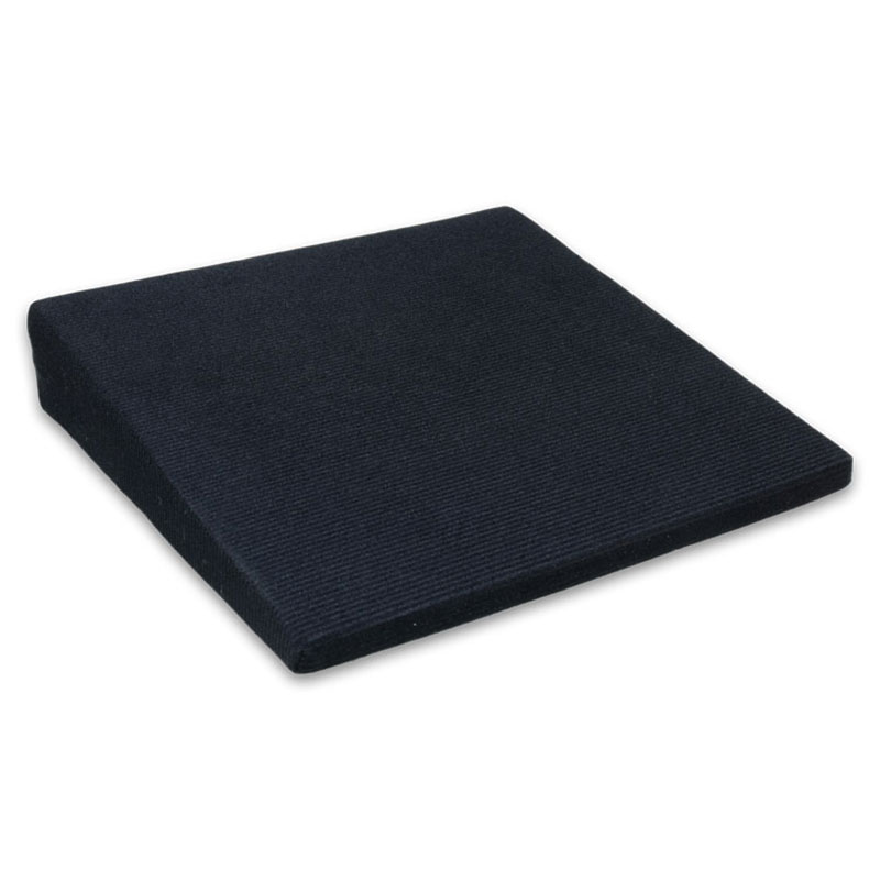 Wedge cushion for ergonomic sitting position