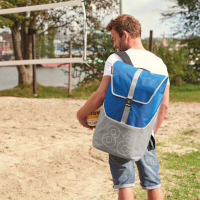 Detachable backpack for Andersen shopping trolley