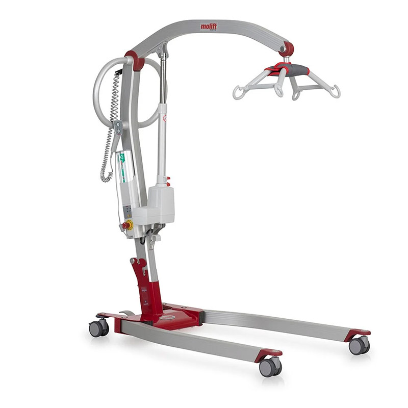 Foldable patient lift for safe and smooth transfer