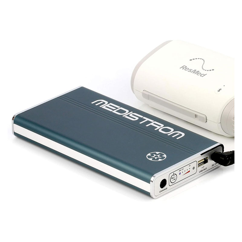 CPAP battery for portable power supply